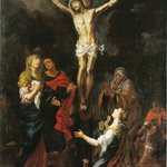 Kreuzigungsfresko aus St. Martin Memmingen