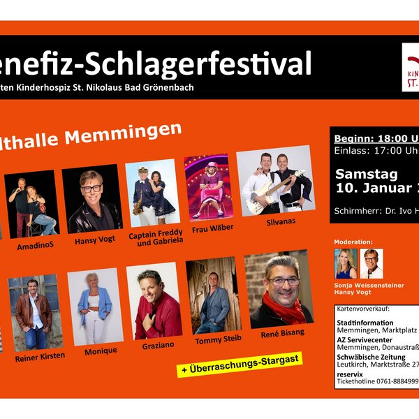Benefiz-Schlagerfestival