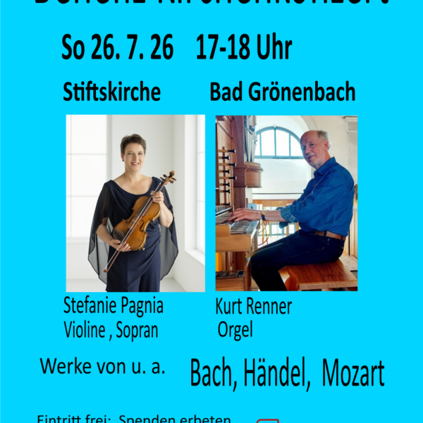 6. Benefiz-Kirchenkonzert zu Gunsten der Hilfsorganisation Humedica